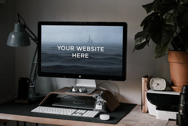 Workspace iMac Mockup