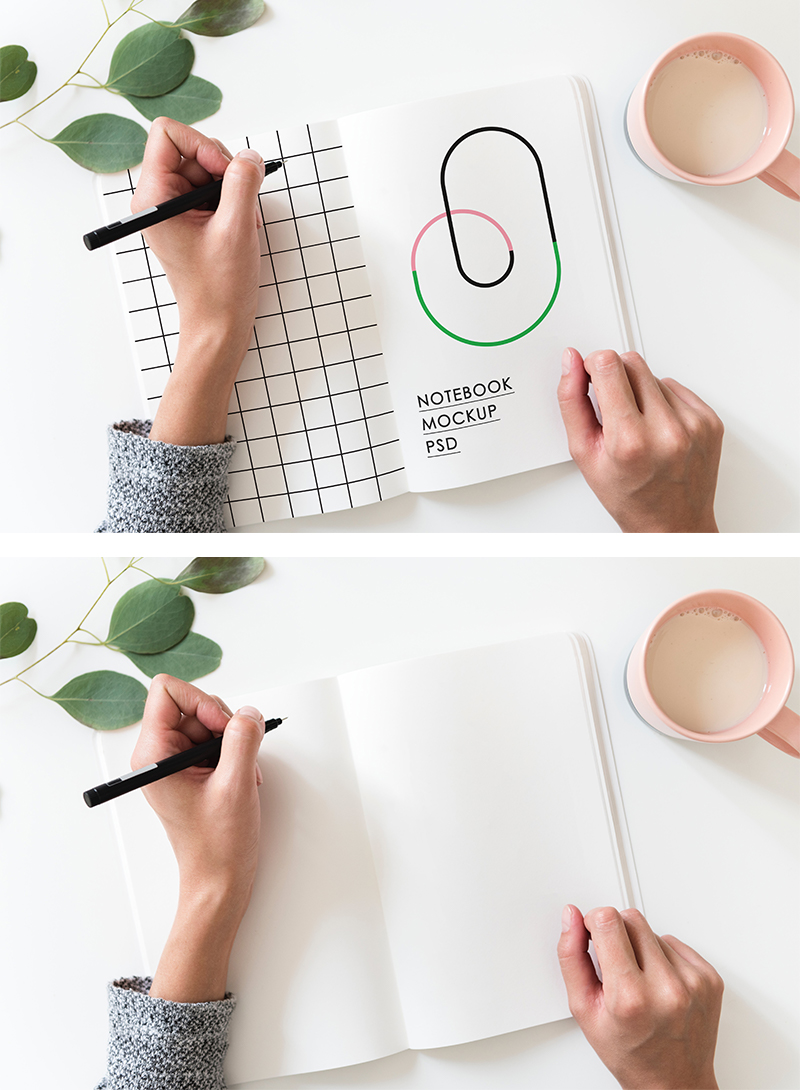 Sketchbook Mockup