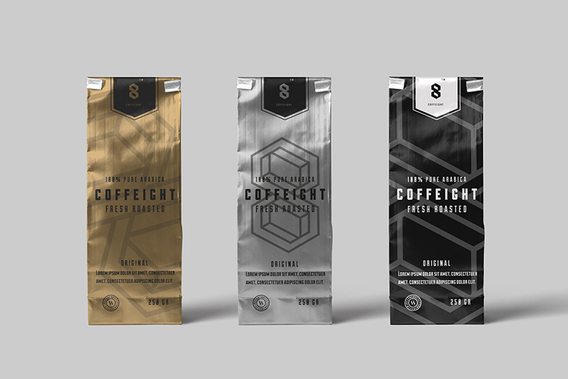 Coffee Bag Mockup