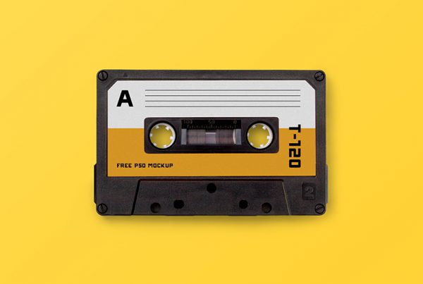 Cassette Tape Mockup