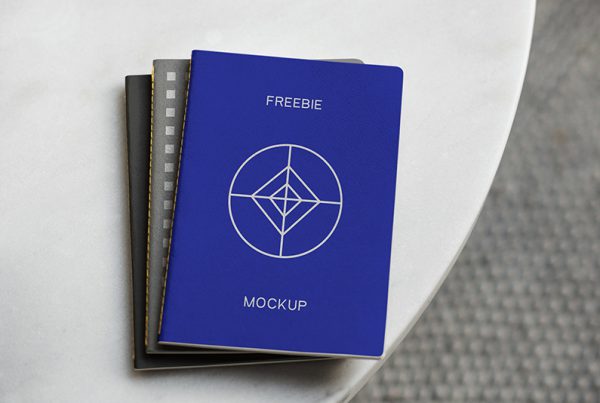 Notebook PSD Mockup