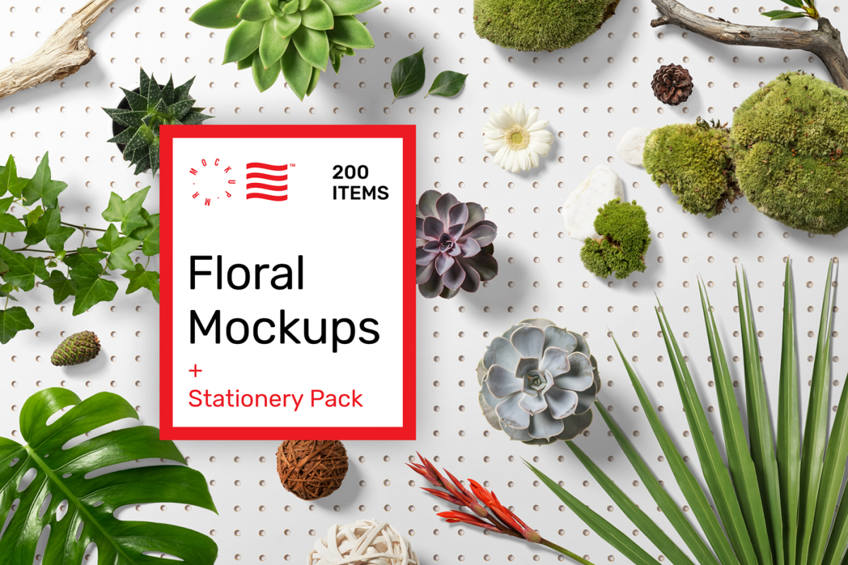 floral mockups
