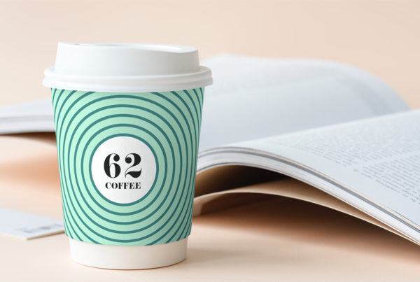 Cup on Desk Mockup