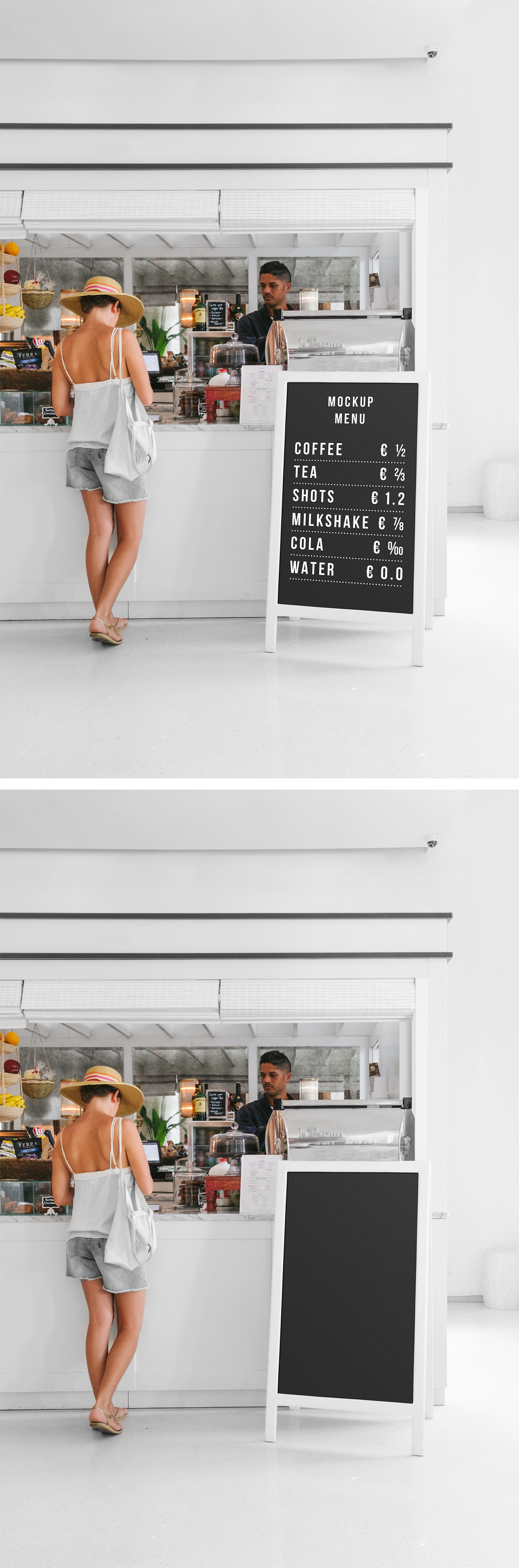 Restaurant Stand Mockup