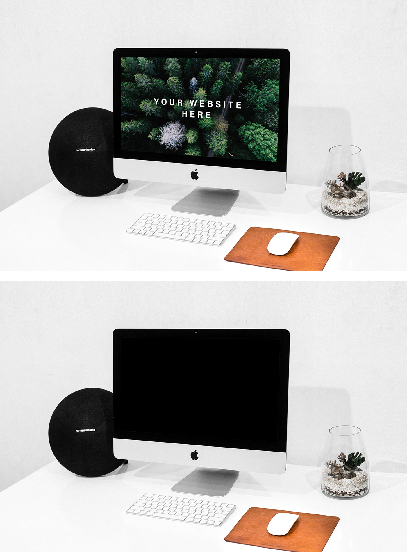 Workspace iMac Mockup