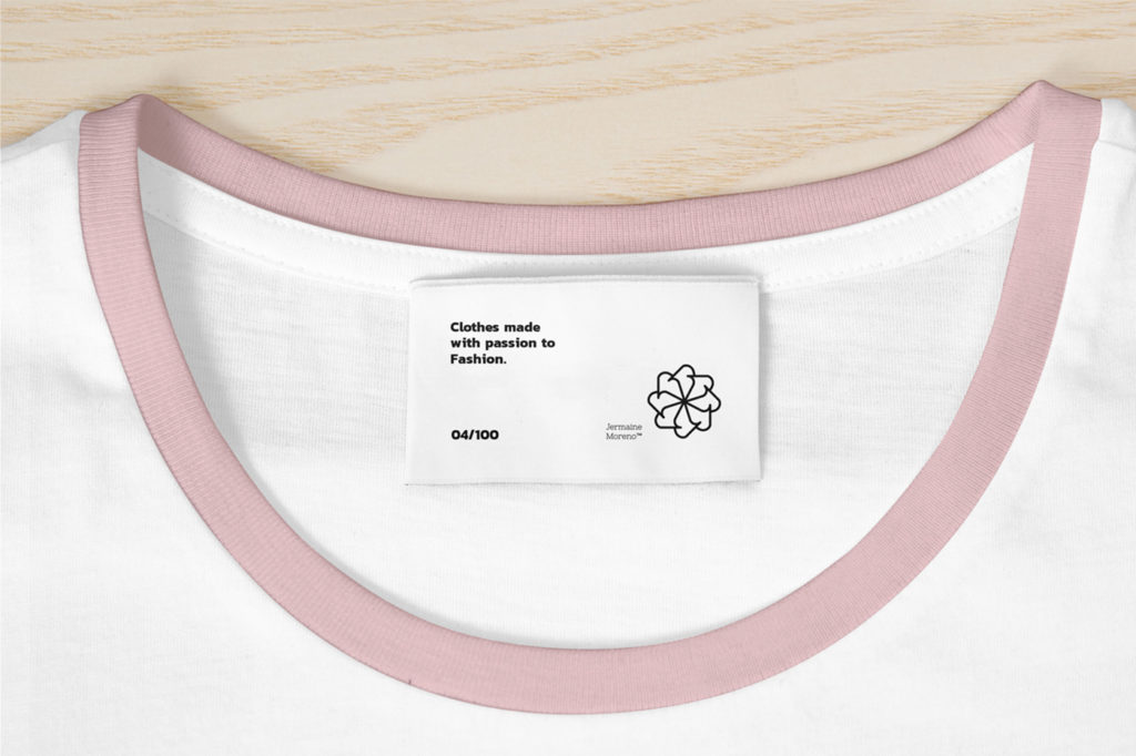 T-Shirt with Label Mockup