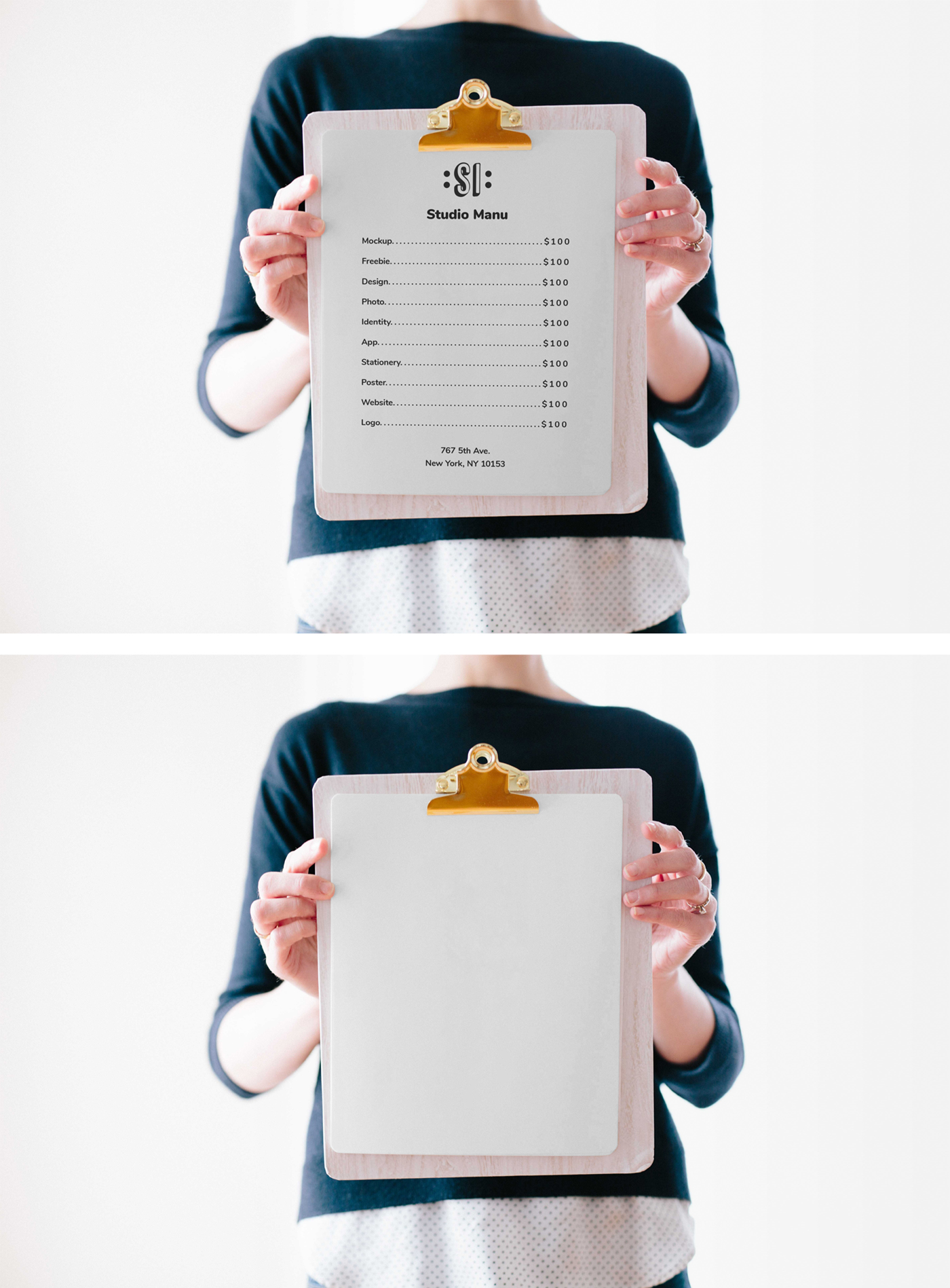 Clipboard Mockup