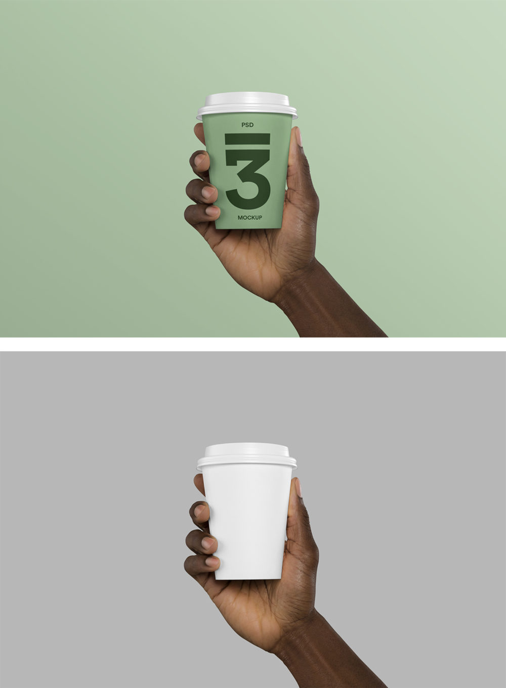 Hand Holding Coffee Cup Mockup — MrMockup | Graphic Design Freebies