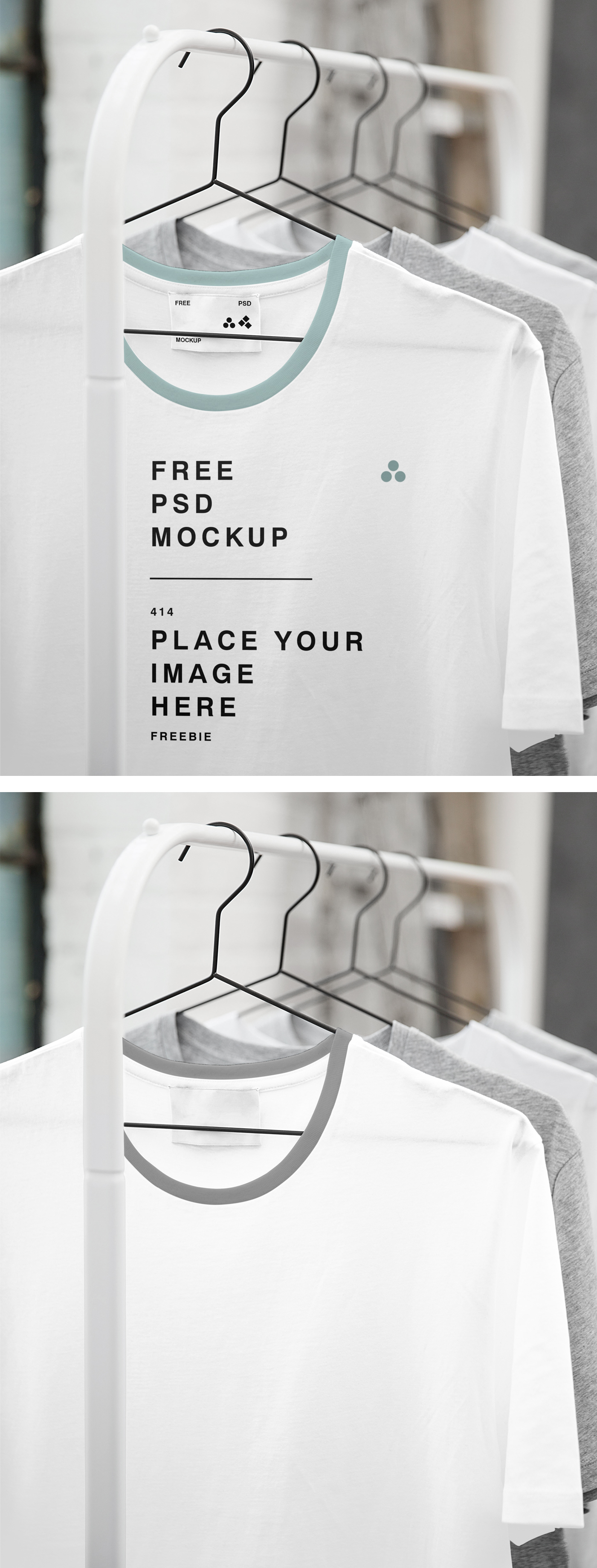 Hanging T-Shirt Mockup