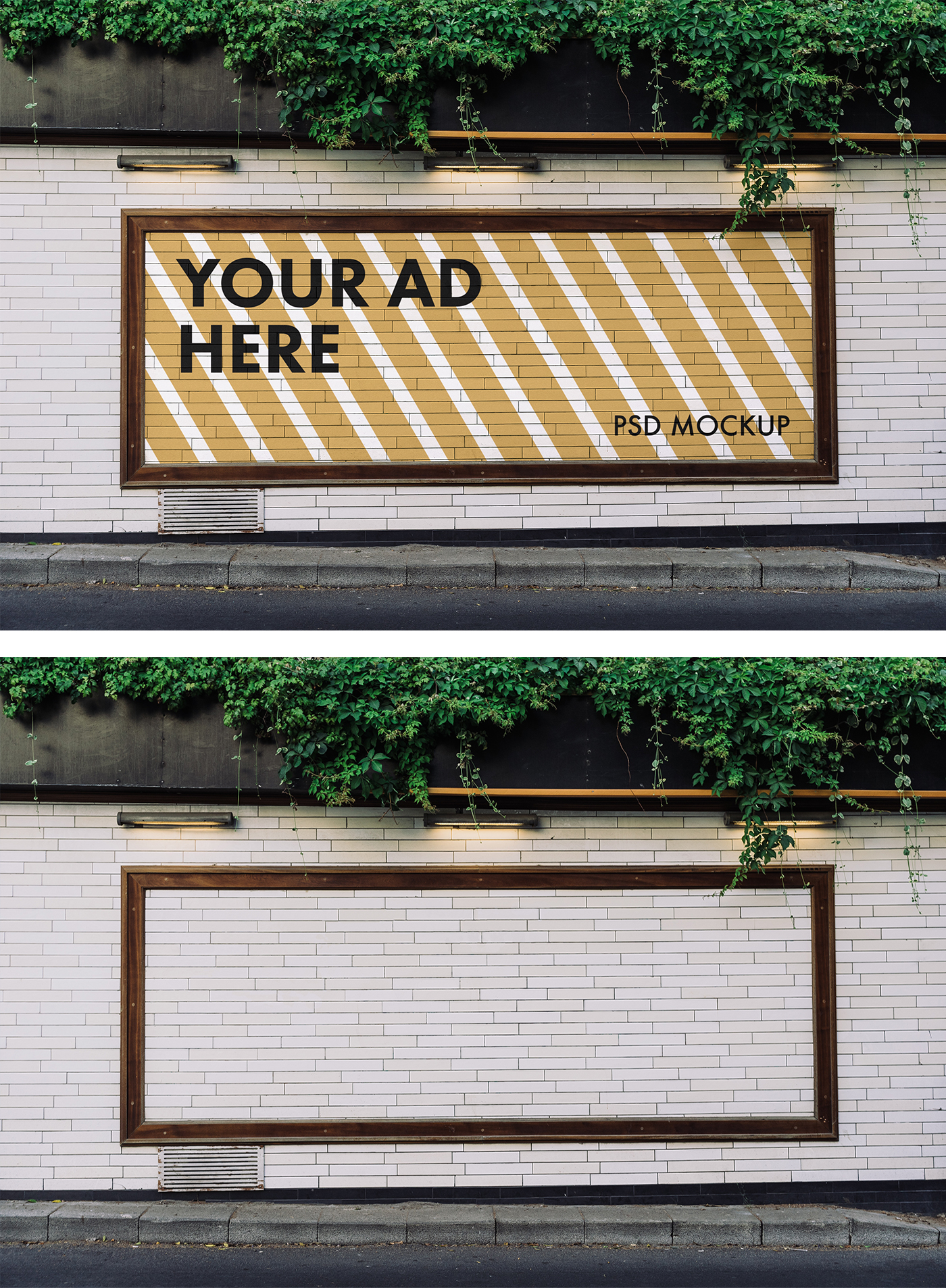 Advertising Billboard Mockup