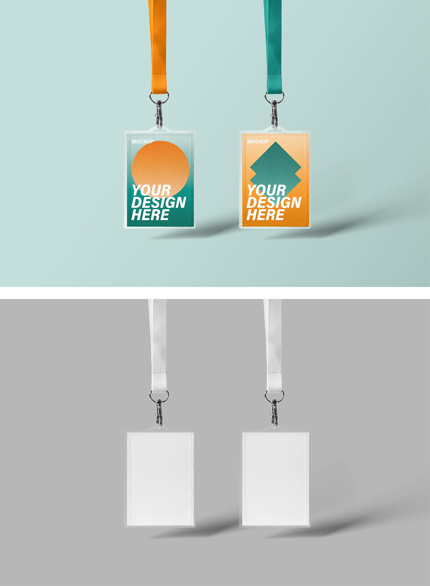 Id Holder Mockup