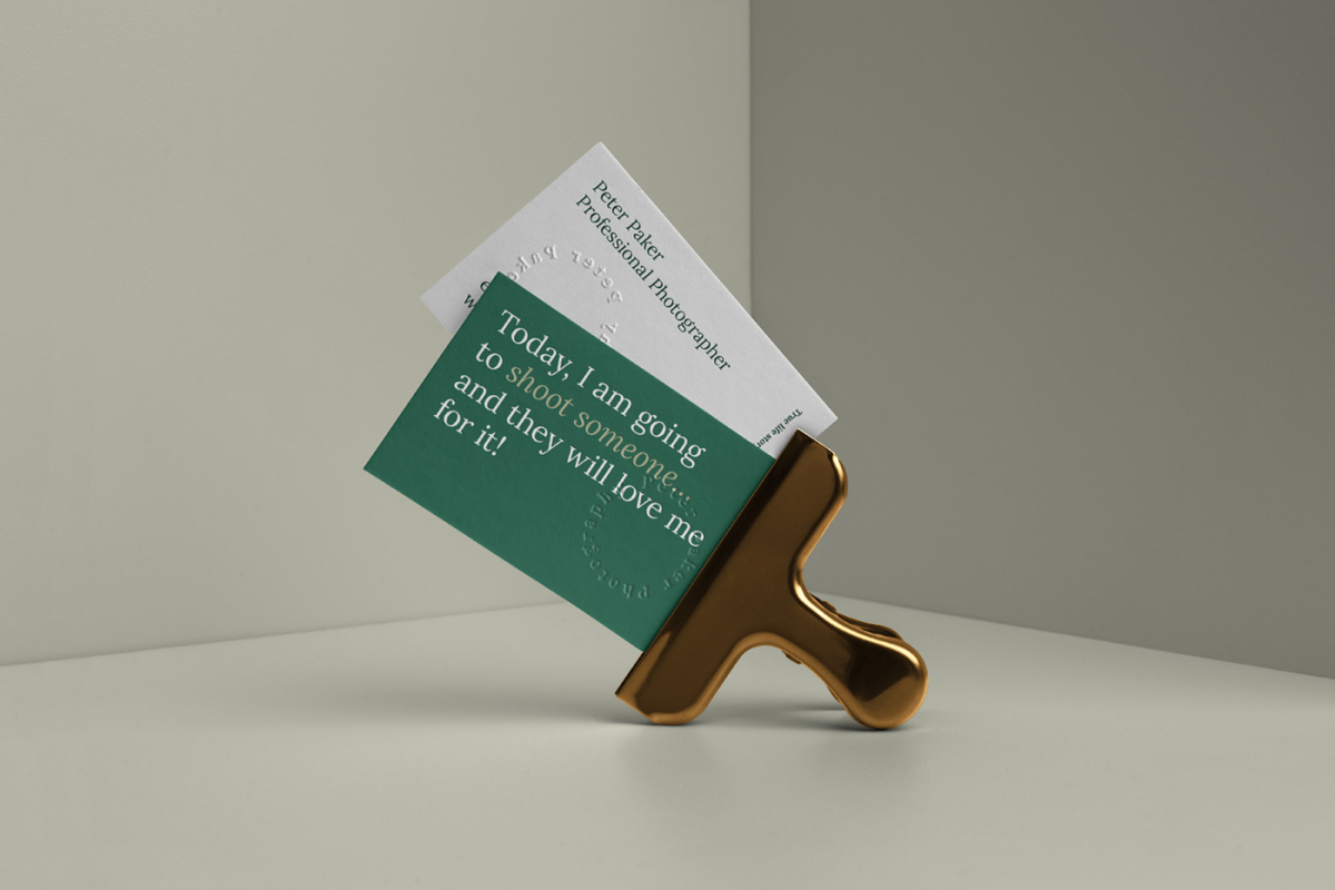Business Card Mockups 27 BUCM