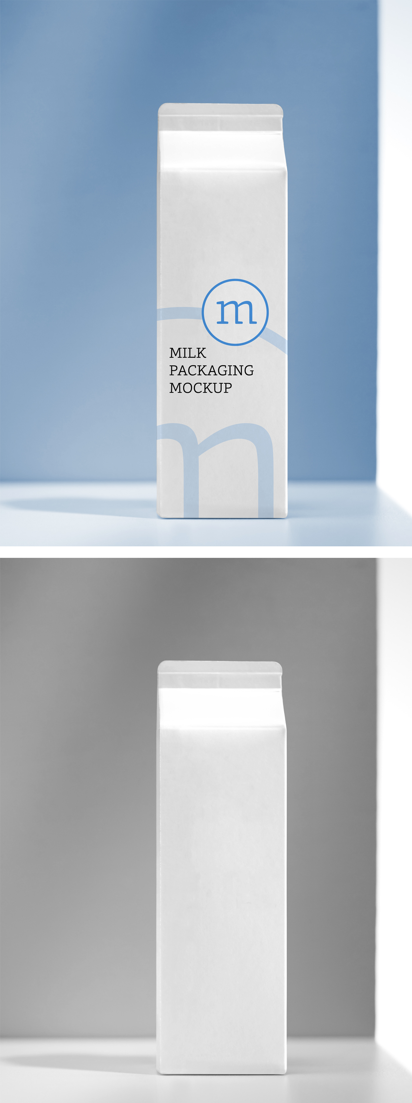 Milk Carton Mockup