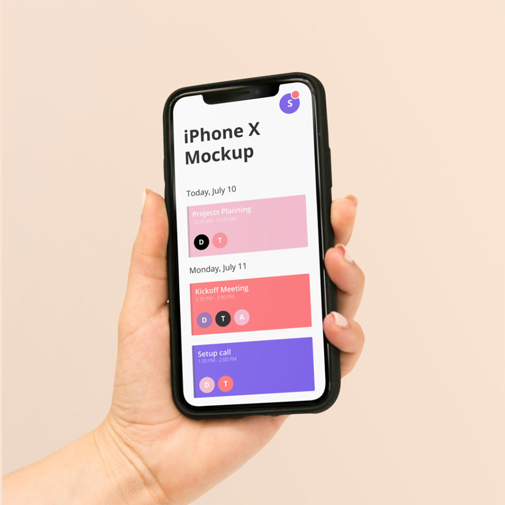 iPhone X Mockup