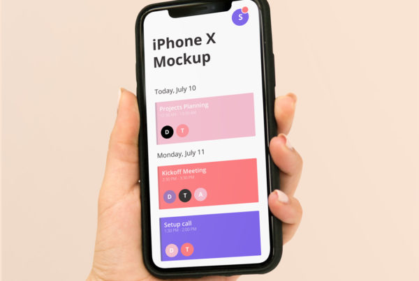 iPhone X Mockup