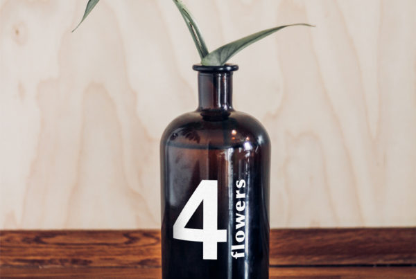 Vase Bottle Mockup