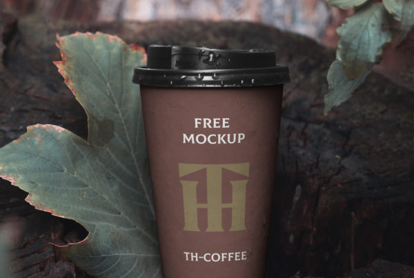 Paper Cup PSD Mockup