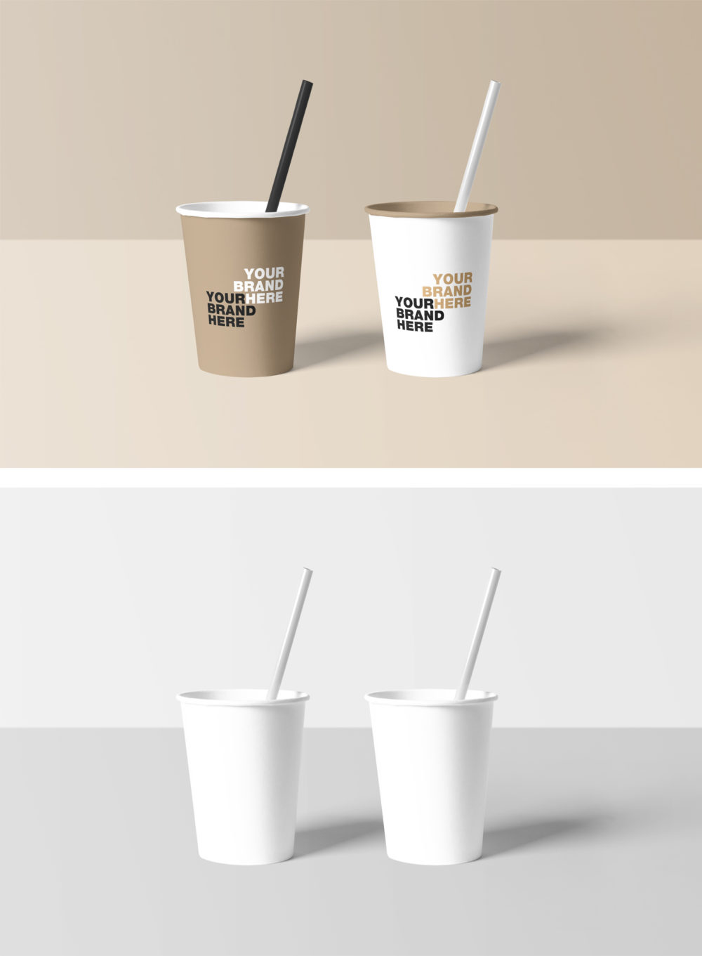 Paper Cup Mockups — Mr.Mockup | Graphic Design Freebies