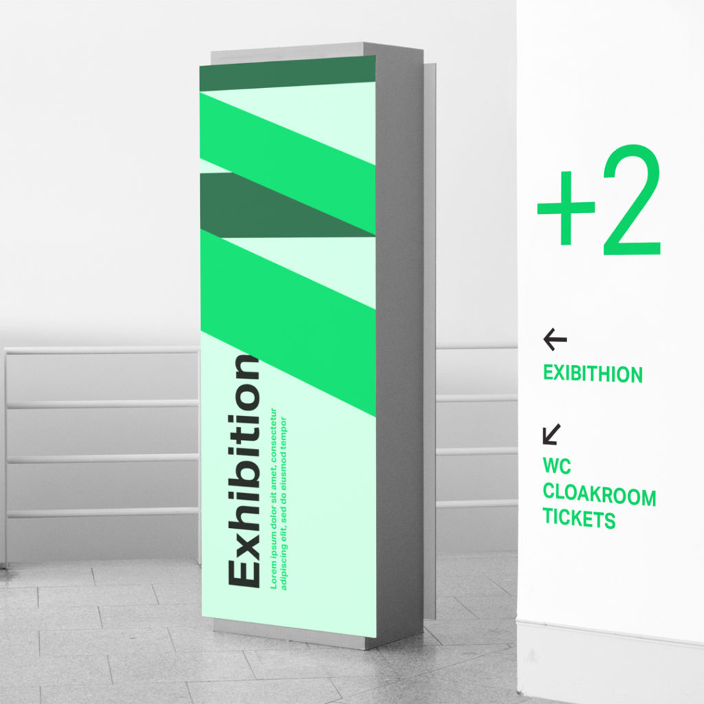Indoor Signage Mockup