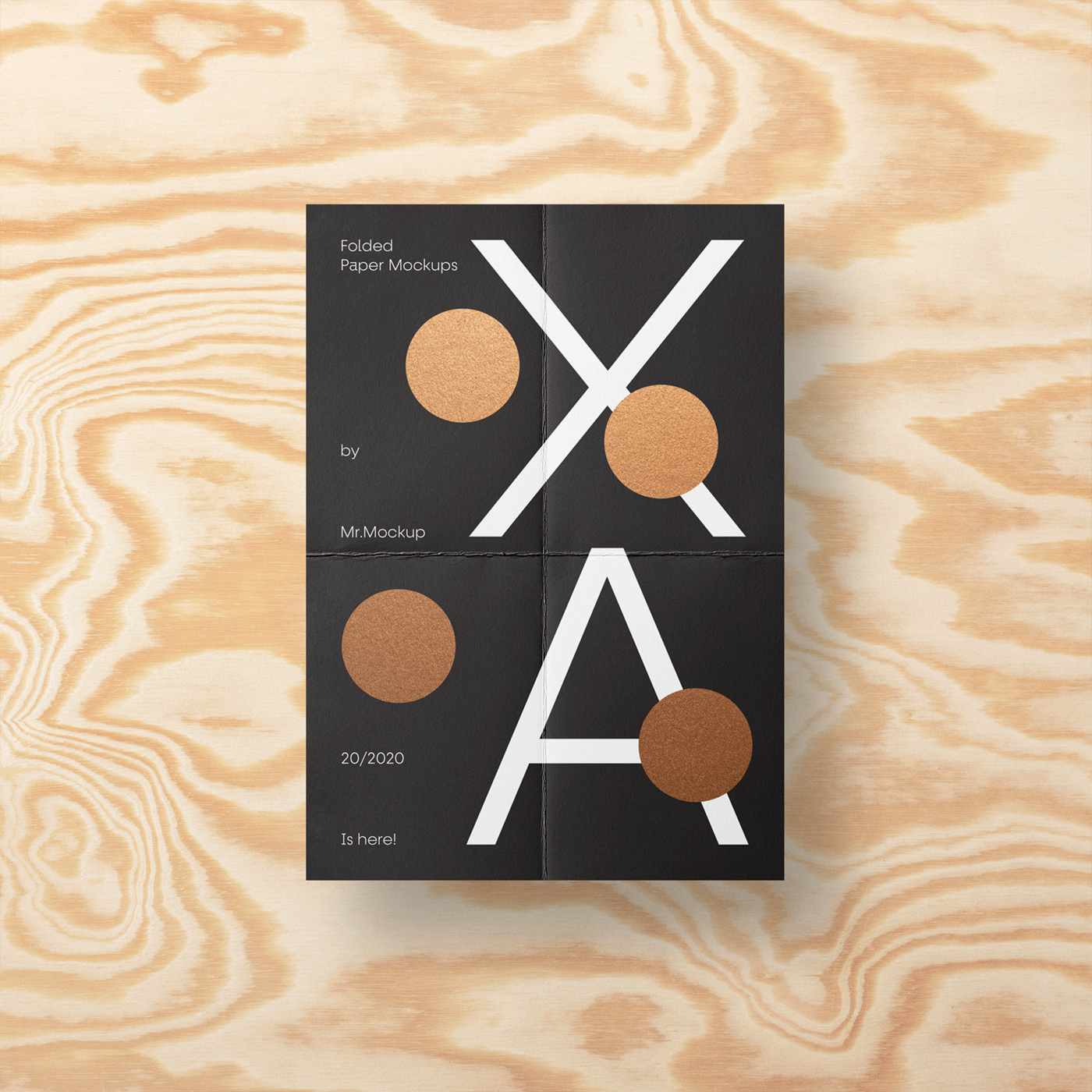 Folded Paper Mockups