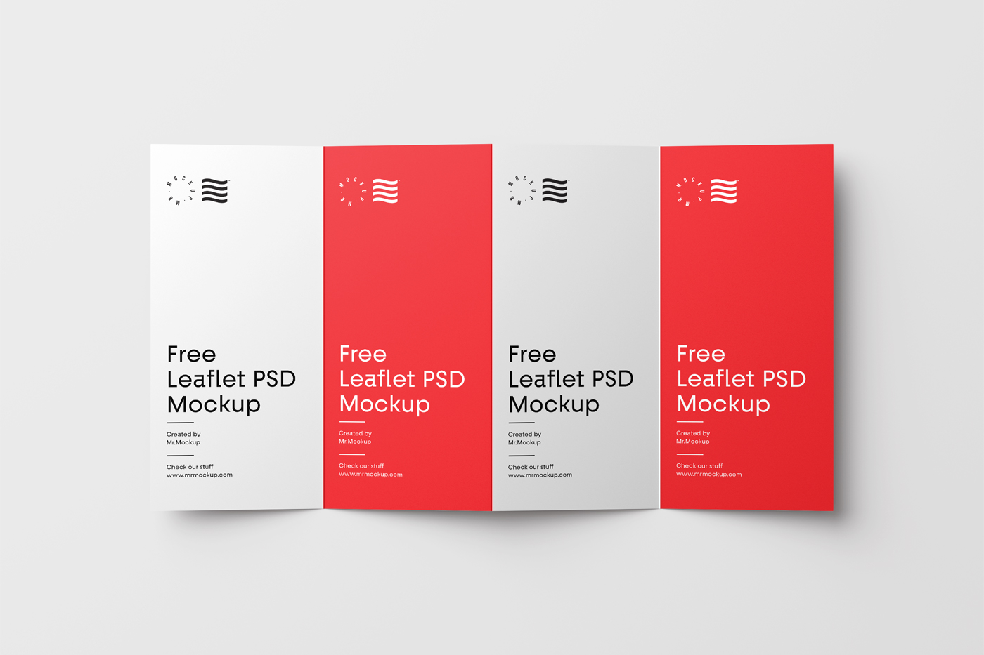 Download 4-Fold Brochure Mockup — Mr.Mockup | Graphic Design Freebies