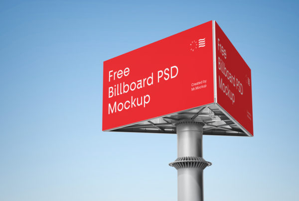 Advertising Billboard Mockup
