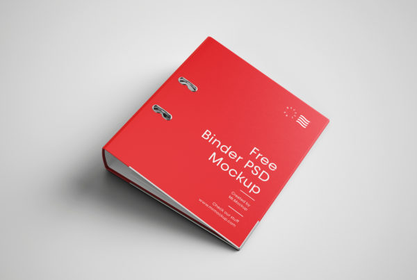 Binder Cover Mockup