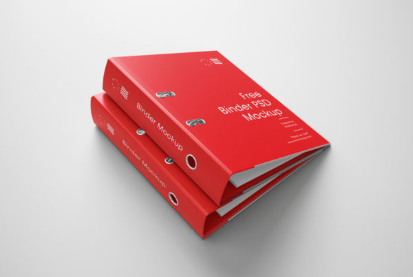 Binders Mockup