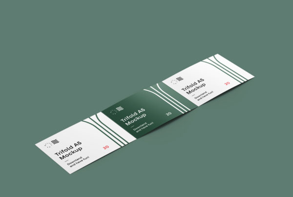 Open Landscape Brochure Mockup