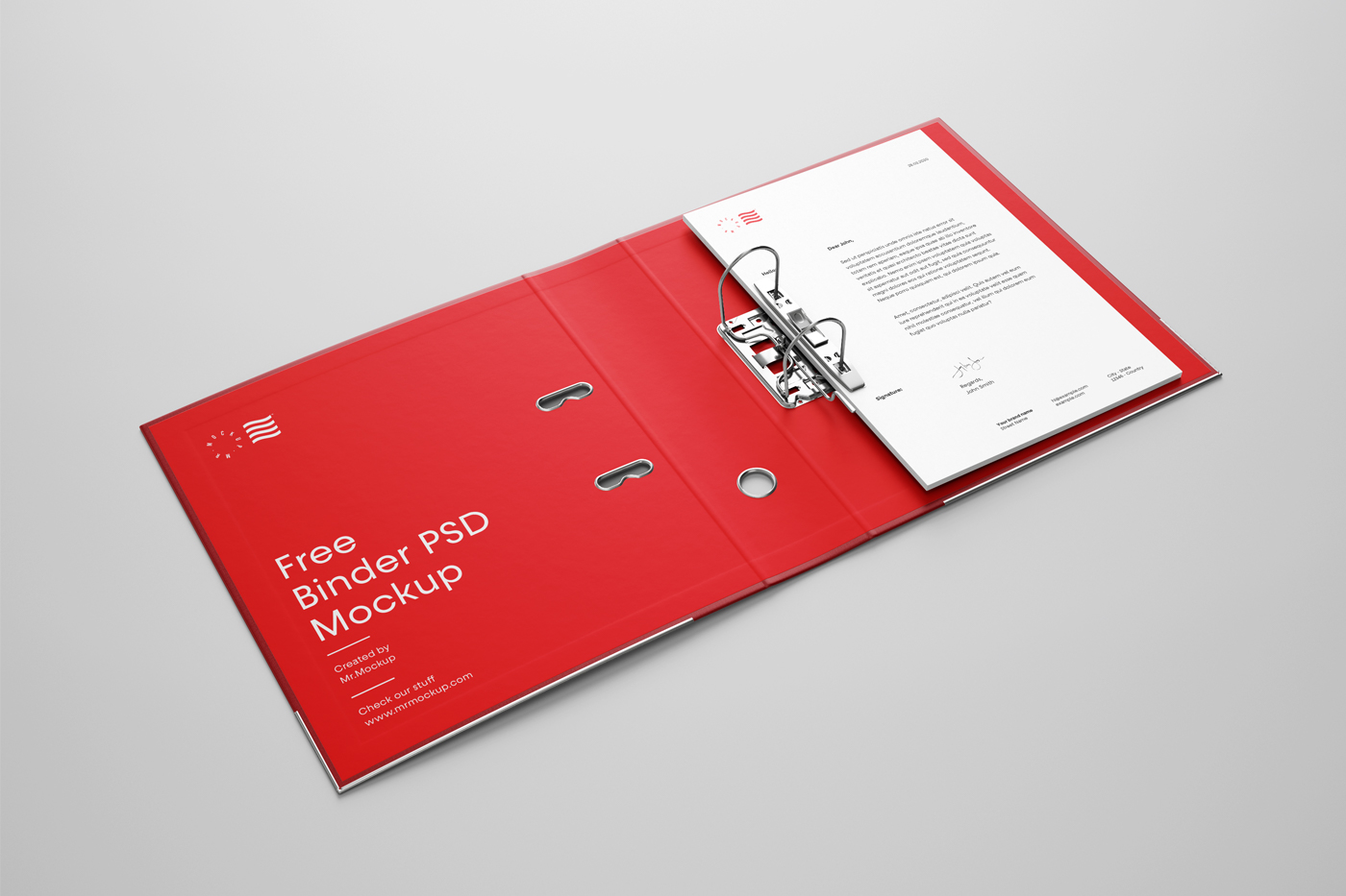 Download Perspective Binder Mockup Mr Mockup Graphic Design Freebies