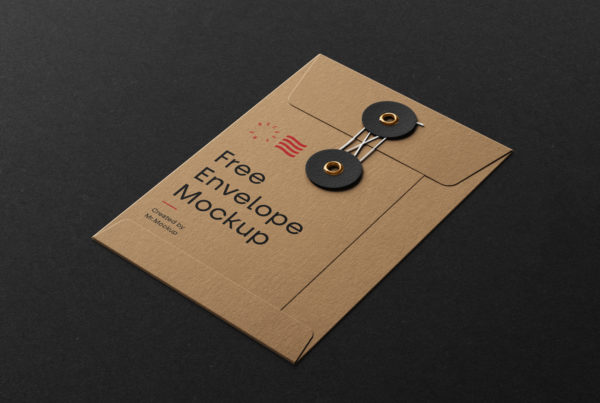 String Envelope Mockup