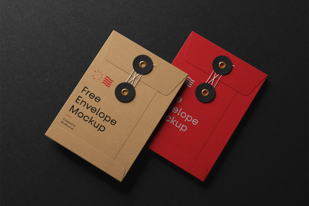 String Envelope Mockups