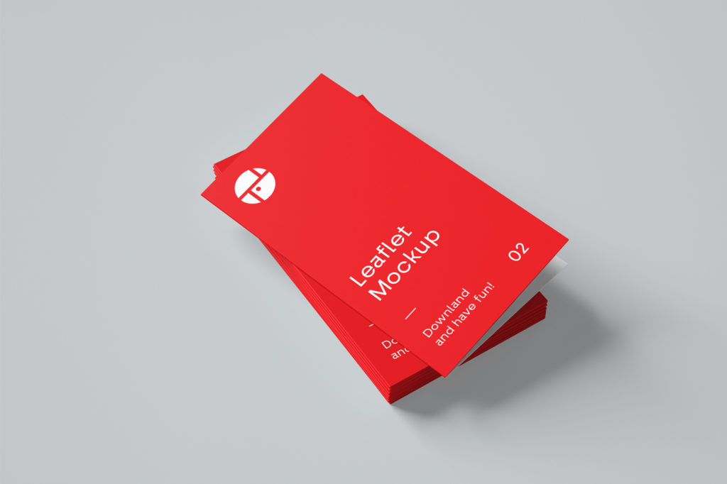 Two Fold Brochure Mockup