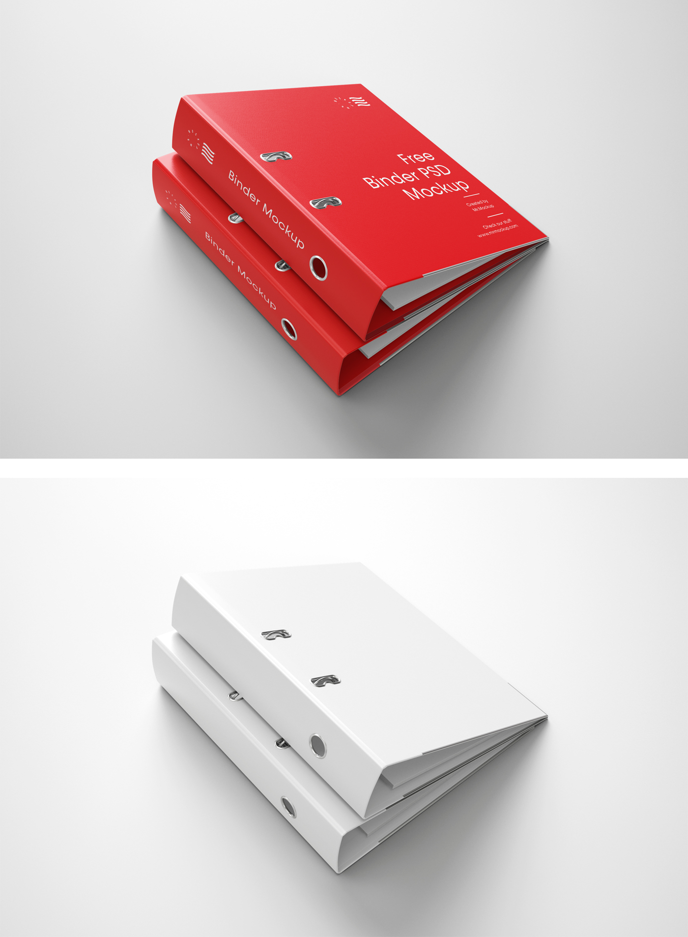 Free Binder Mockup (PSD)