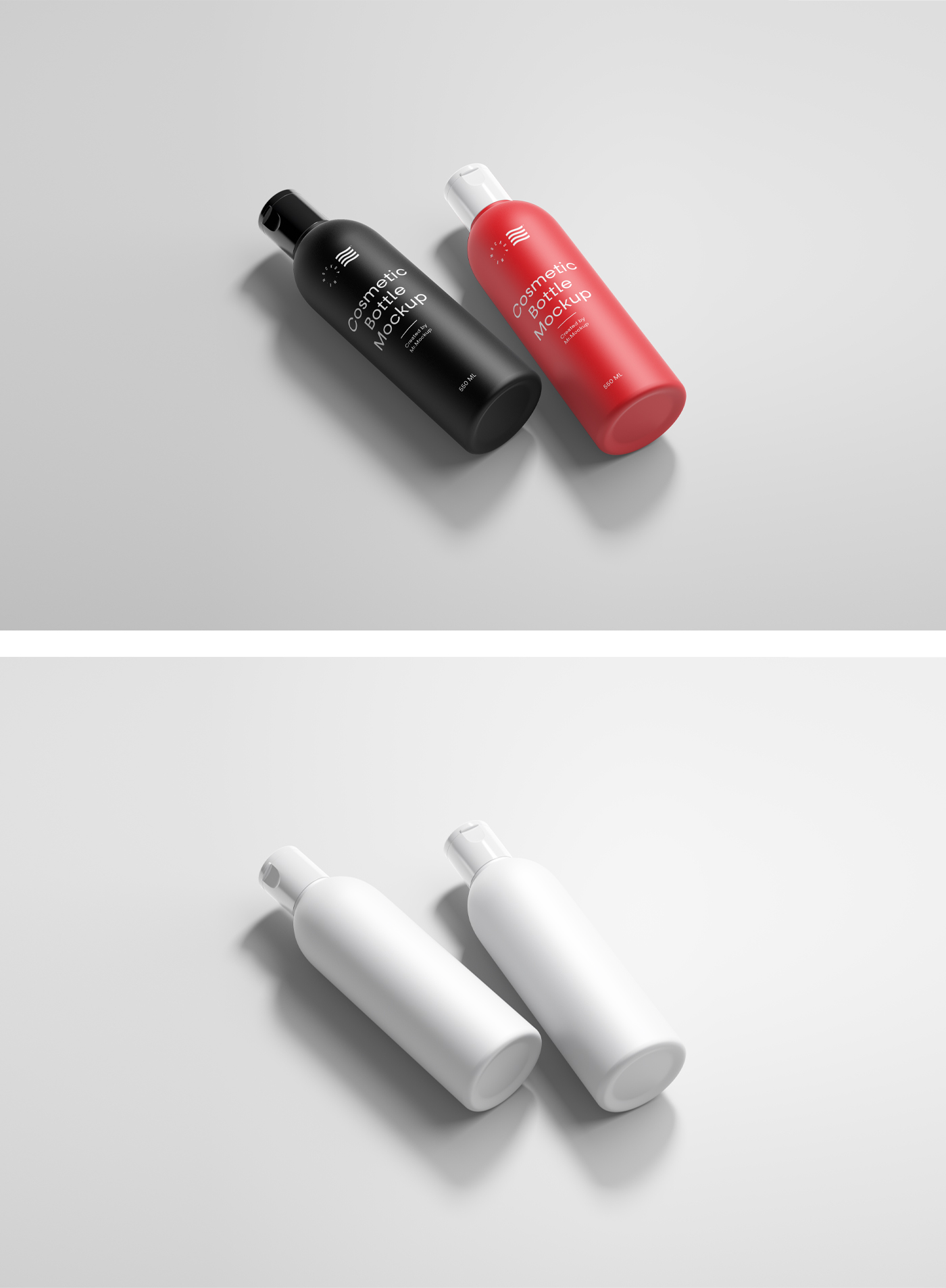 Cosmetic Bottle Mockups