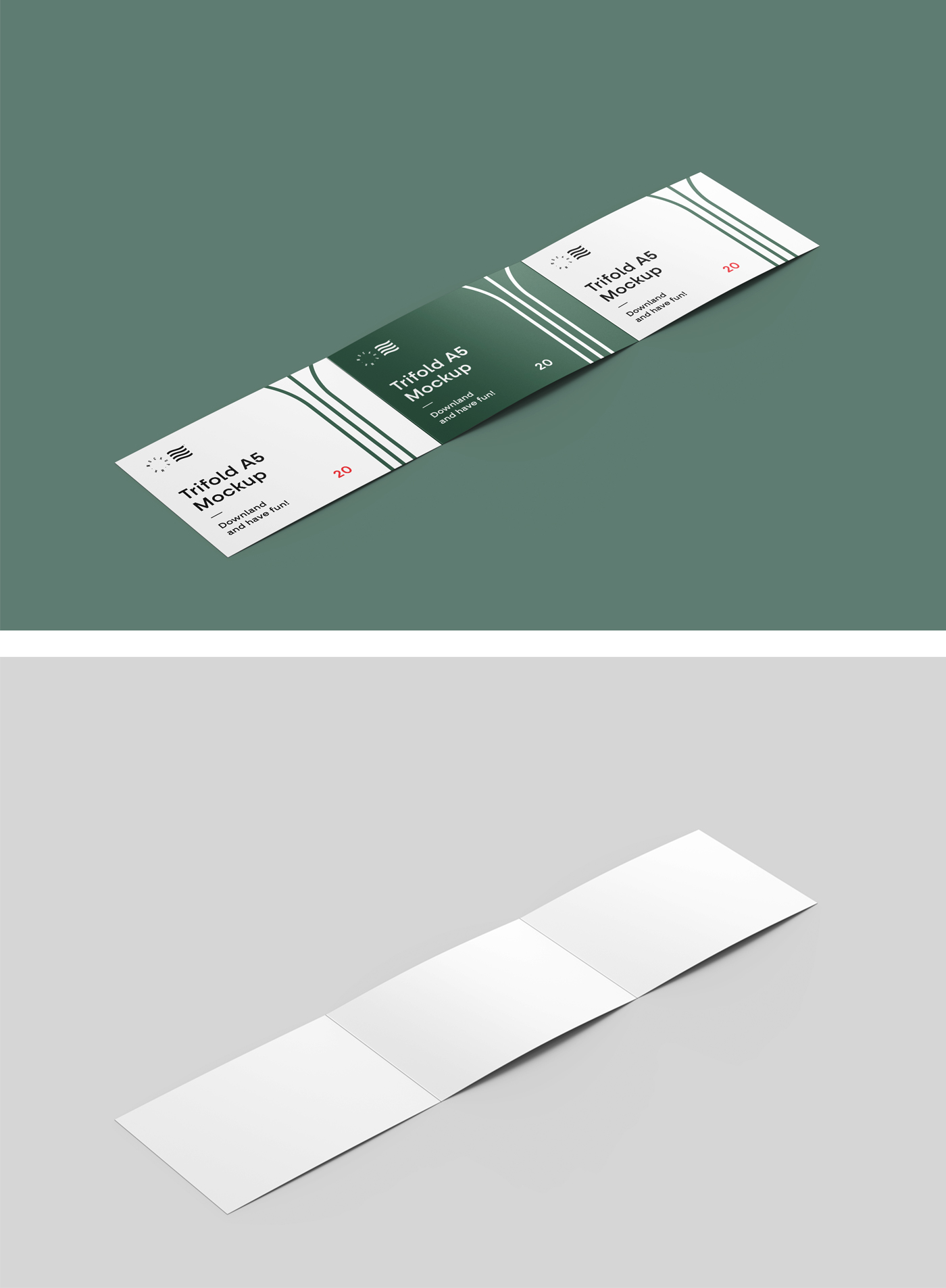Open Landscape Brochure Mockup