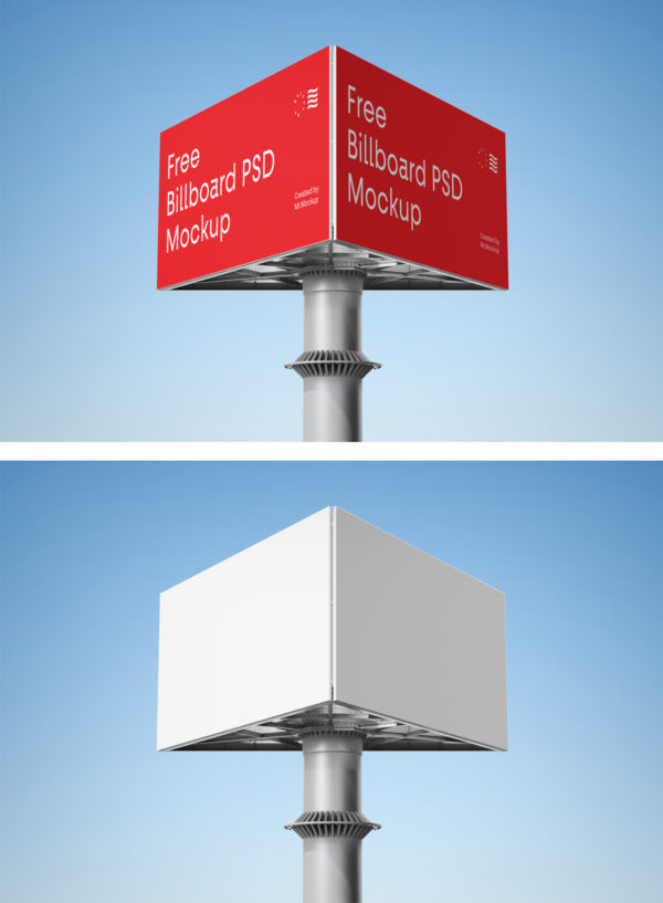 Triple Billboard Mockup — Mr.Mockup | Graphic Design Freebies