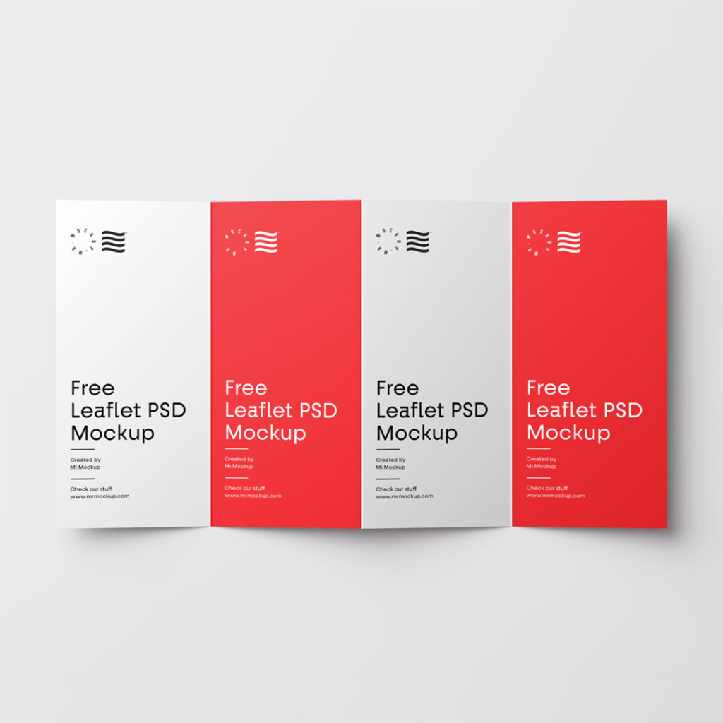 4-Fold Brochure Mockup