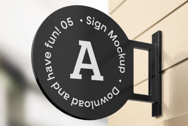Logo Sign Mockup