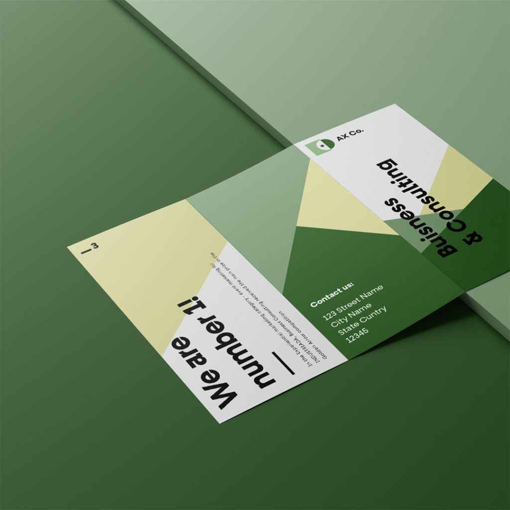 Trifold Brochure Mockup