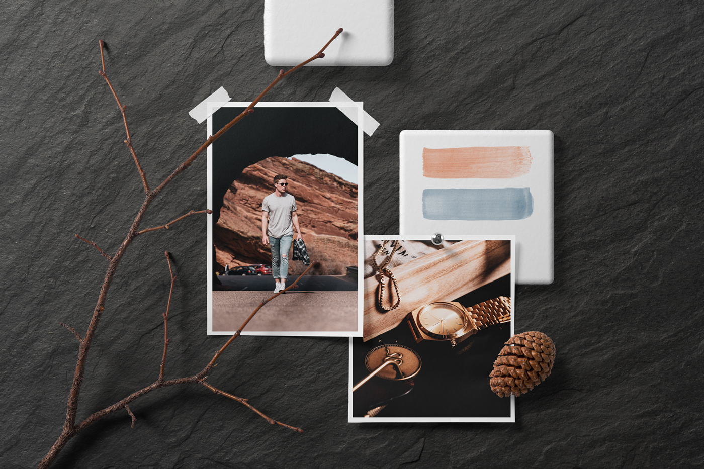 Download Moodboard Mockups Psd Mockups Freebies Mr Mockup