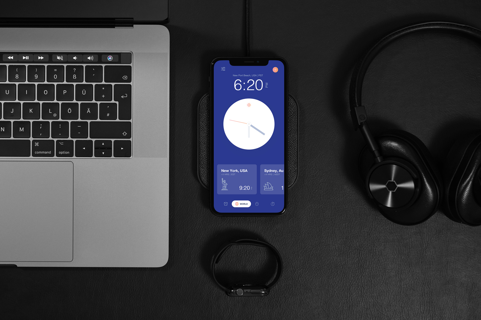 iPhone on Desk