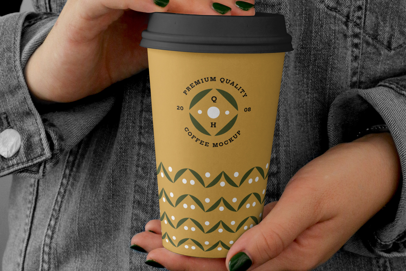 Big Coffee Cup Mockup Mr Mockup Graphic Design Freebies