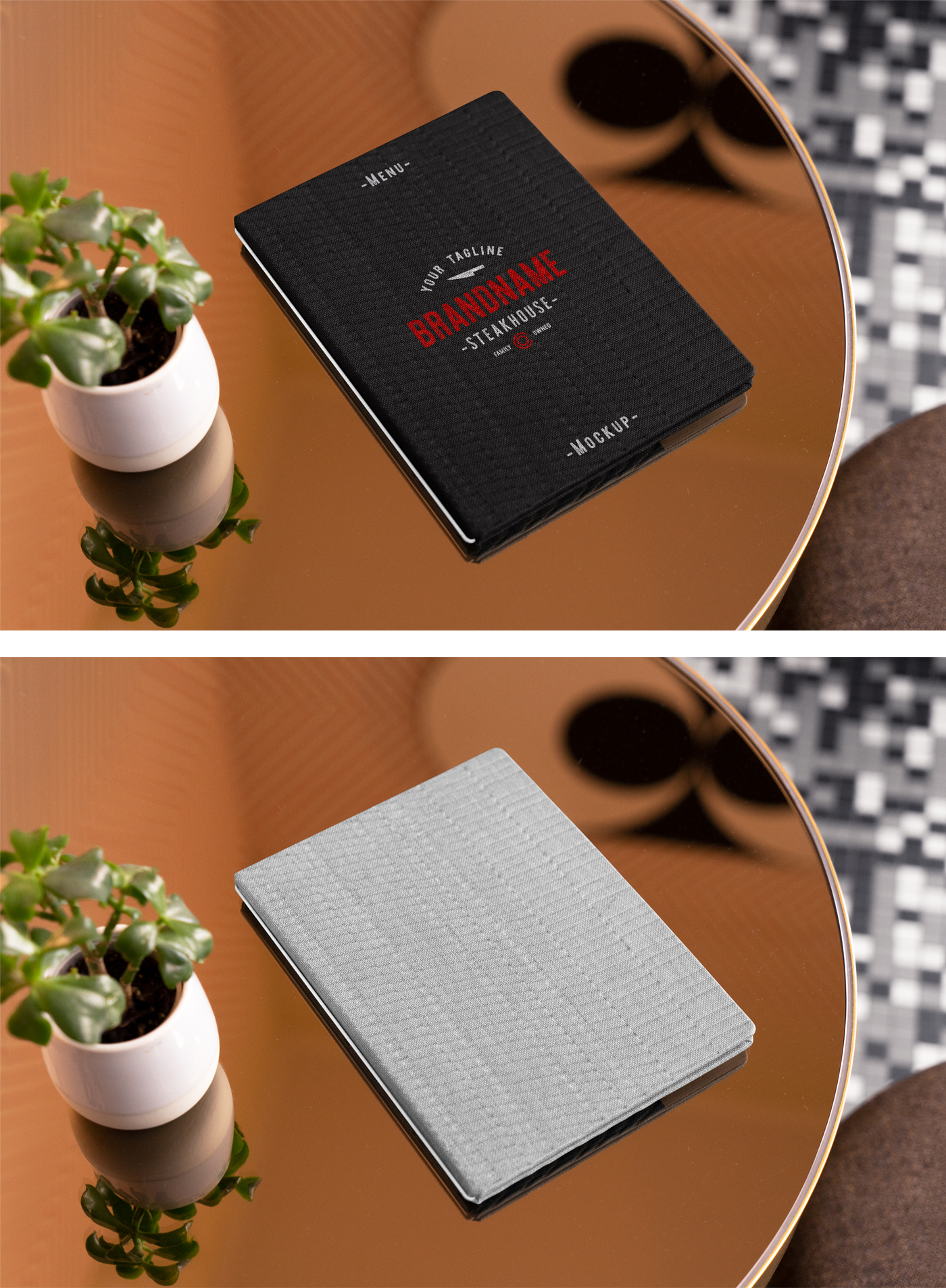 Restaurant Menu PSD Mockup