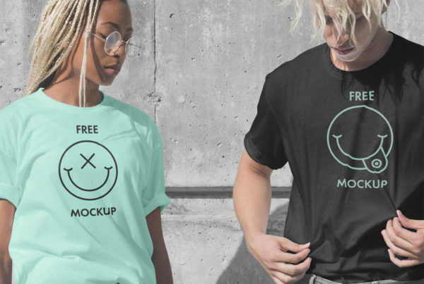 T-Shirts PSD Mockup