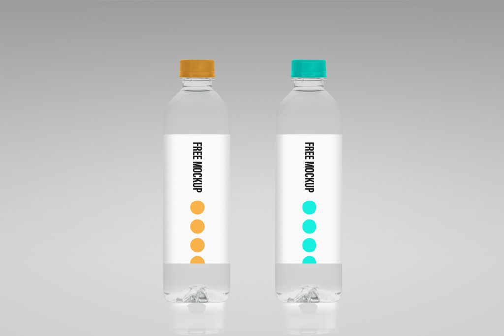 Water Bottle Mockup