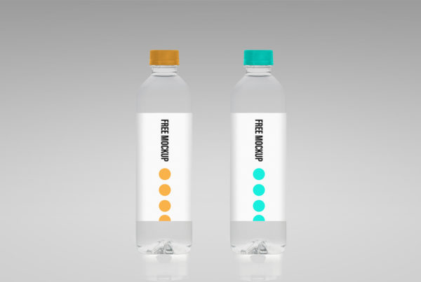 Water Bottle Mockup
