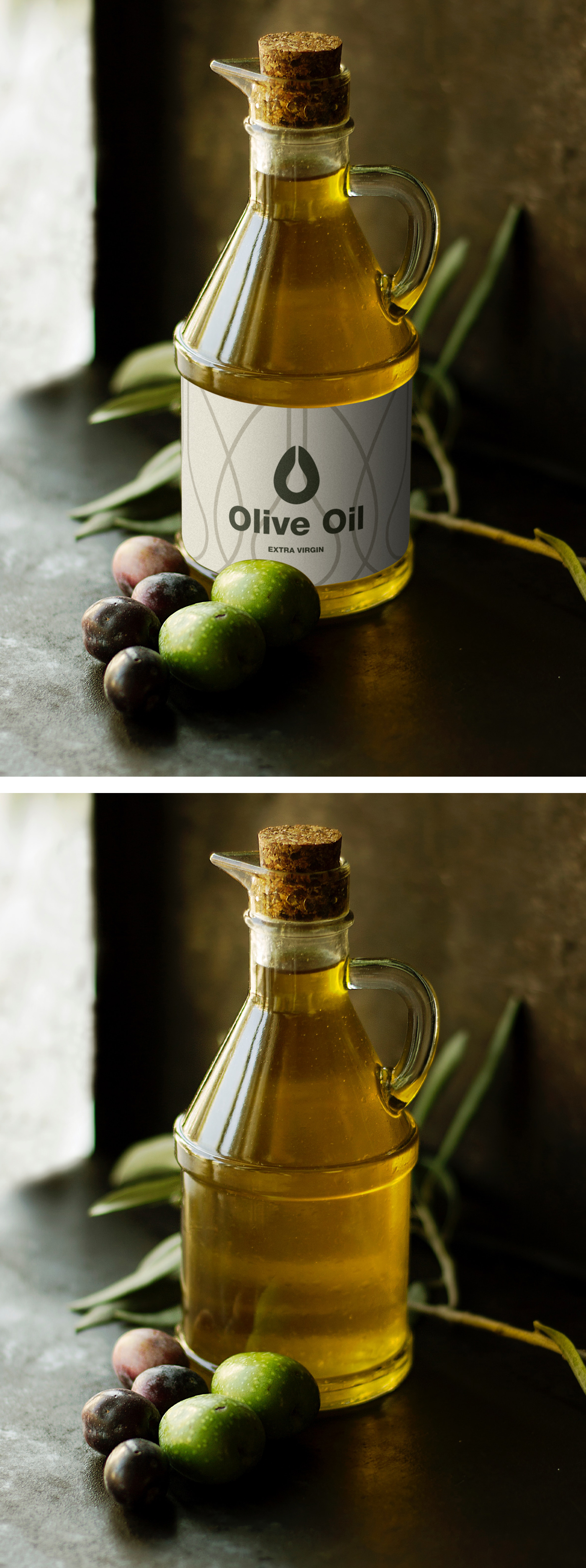 Olive Oil Mockup