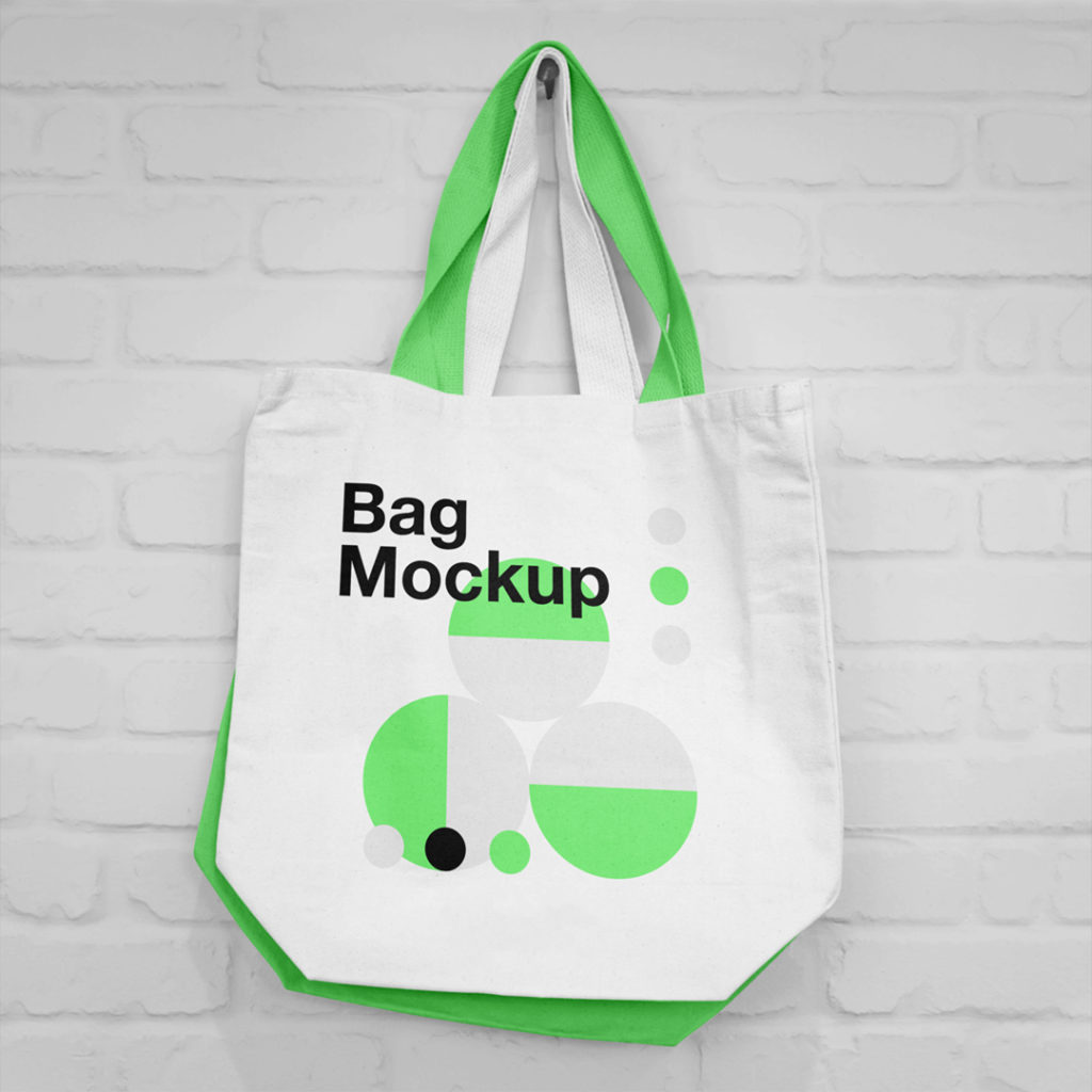Small Shopping Bag Mockup — Mr.Mockup