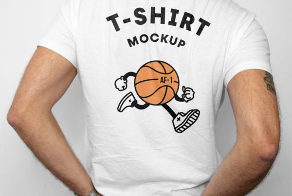 T-Shirt Back Mockup